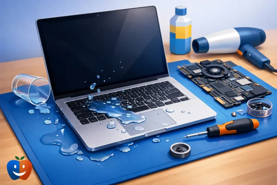 MacBook Liquid Damage Repair: What Works