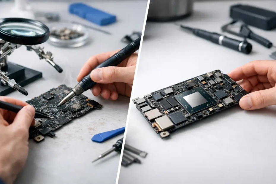 Logic Board Repair vs Replacement