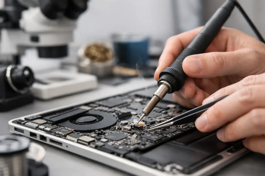 MacBook Micro Soldering Repair Explained