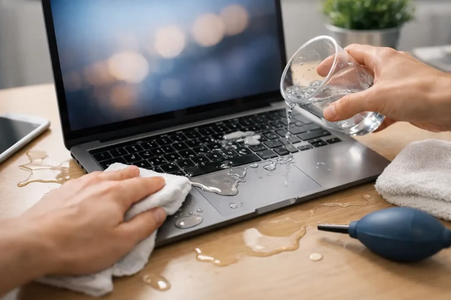 Liquid Spill Cleanup for Mac Guide: Act Fast
