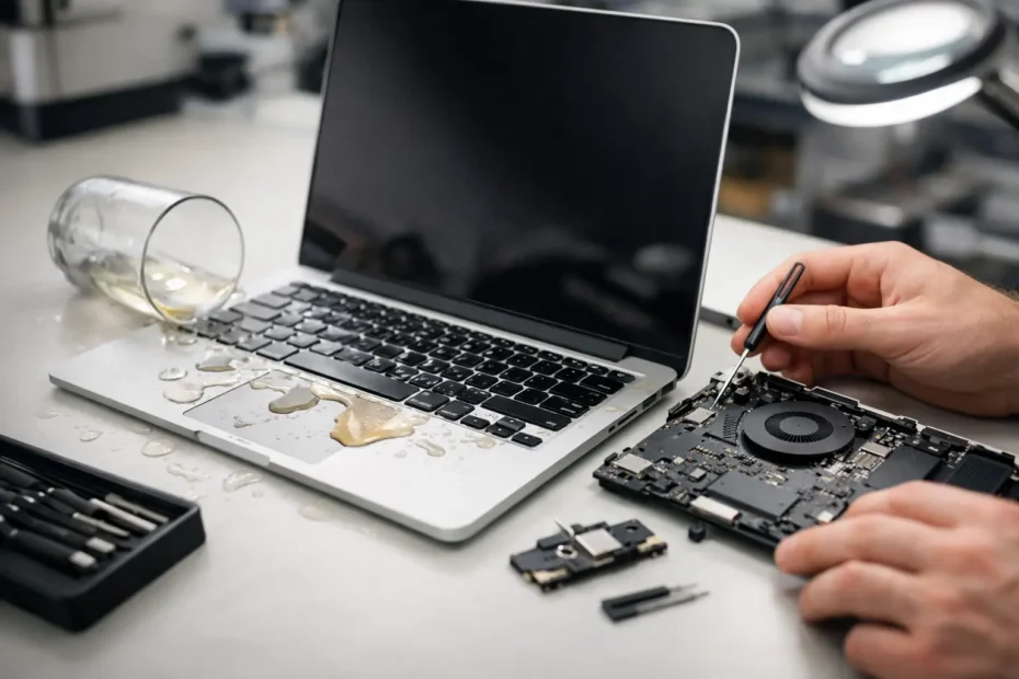 Mac Liquid Damage Repair Guide for Fast Action