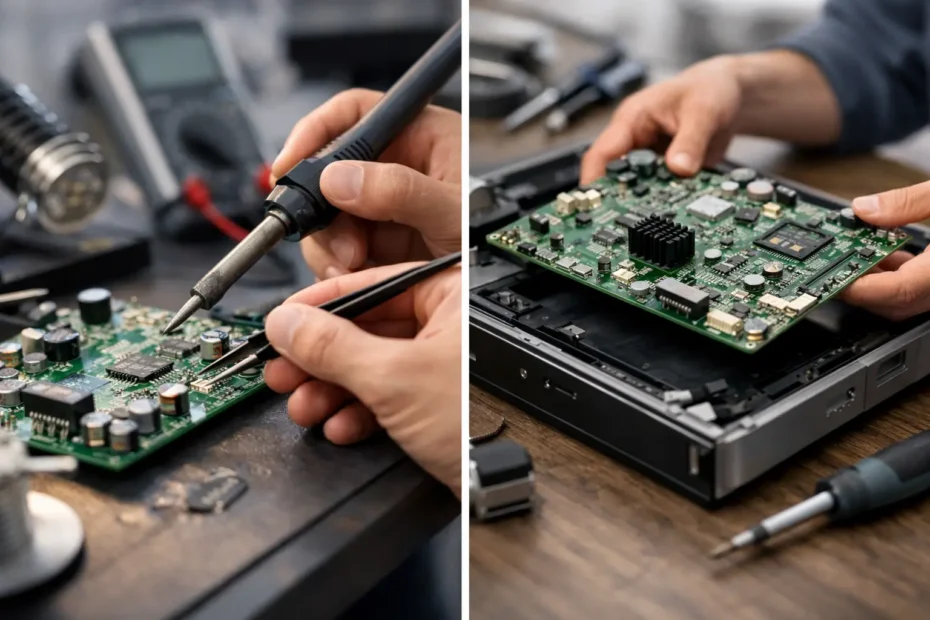 Component Repair Versus Whole Board Swap