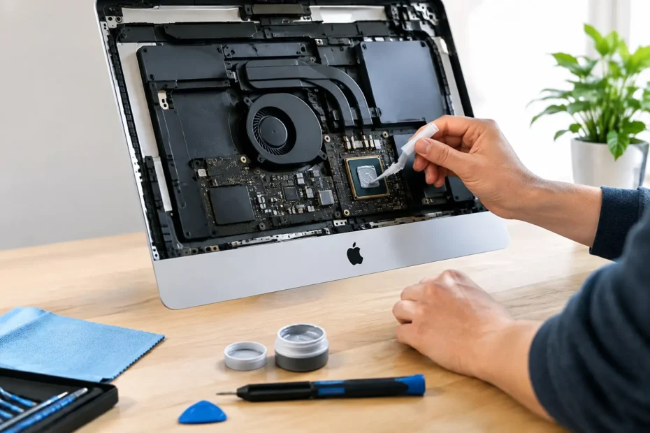 Thermal Paste Replacement for iMac Explained